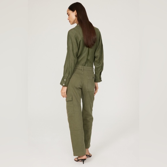 Reformation Bailey High Rise Utility Pant - Picture 4 of 11